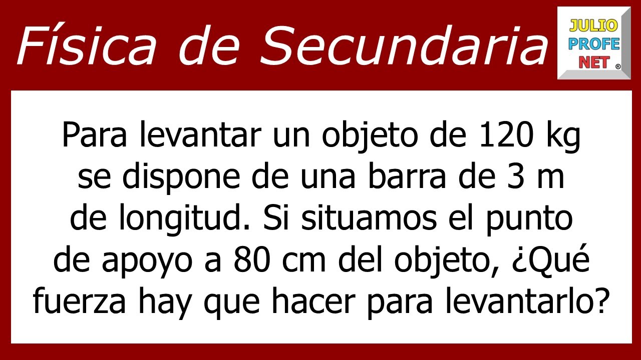 physical education 53. Problema 4 de ESTÁTICA