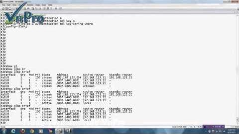 VnPro   Bài Lab Switch GLBP Gateway Load balancing Protocol part 1 avi