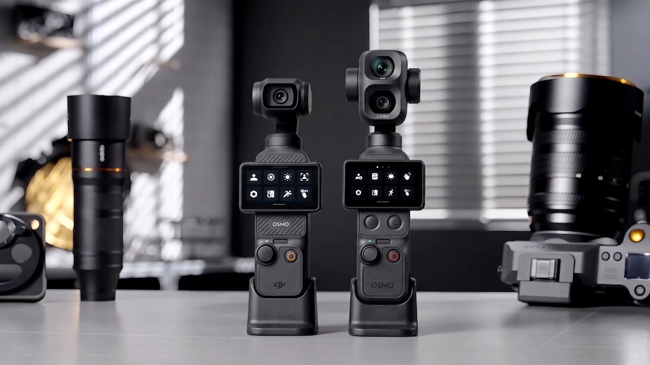 So sánh trên tay DJI Osmo Pocket 4P và Pocket 4 về camera và zoom