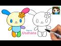How to Draw Usahana | Sanrio Cute Flower Rabbit