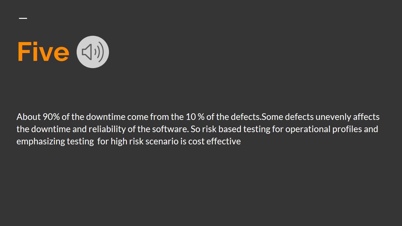 Software Defect Reduction