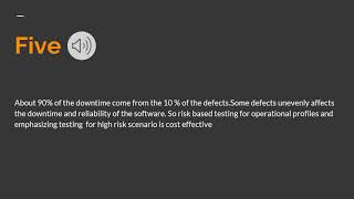 Software Defect Reduction