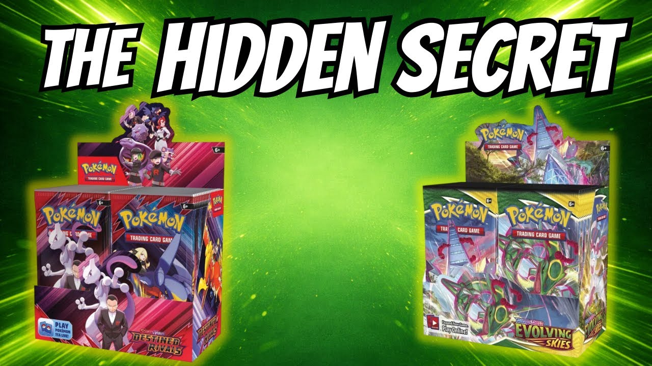 Секретный продукт Pokémon в запечатанной упаковке, о котором никто не говорит.