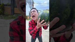 She made the Biggest Watermelon🍉 彼女は一番大きなスイカを作りました🍉 Wealth