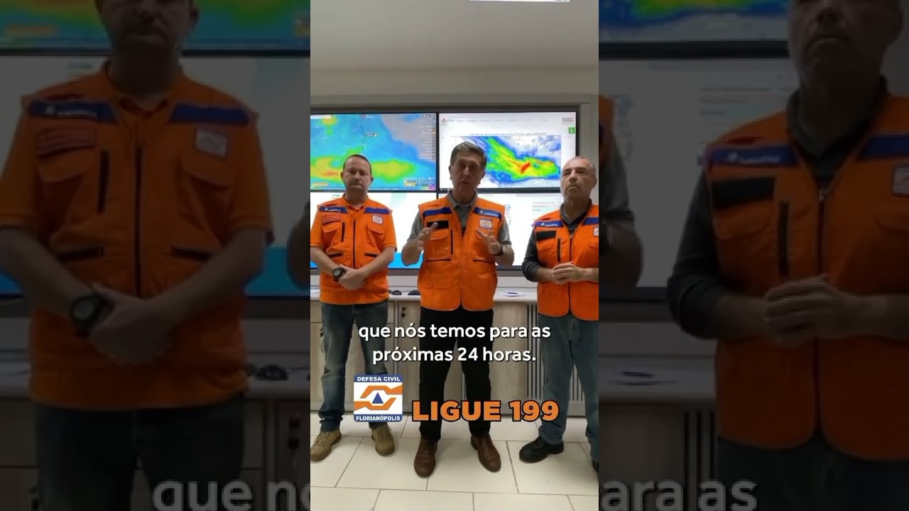 CHUVA INTENSA em Florianópolis