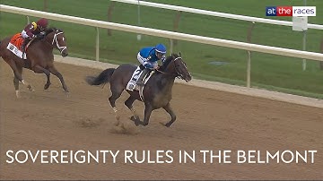 SOVEREIGNTY BEATS JOURNALISM IN THE BELMONT STAKES | Kentucky Derby hero proves too good at Saratoga