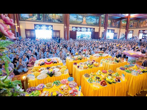 Video Trai đàn chẩn tế phả độ gia tiên | Vu Lan Chùa Ba Vàng... - youtube