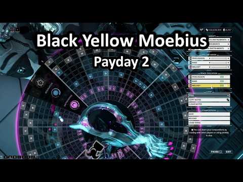 Warframe Mandachord: Black Yellow Moebius (Payday 2)