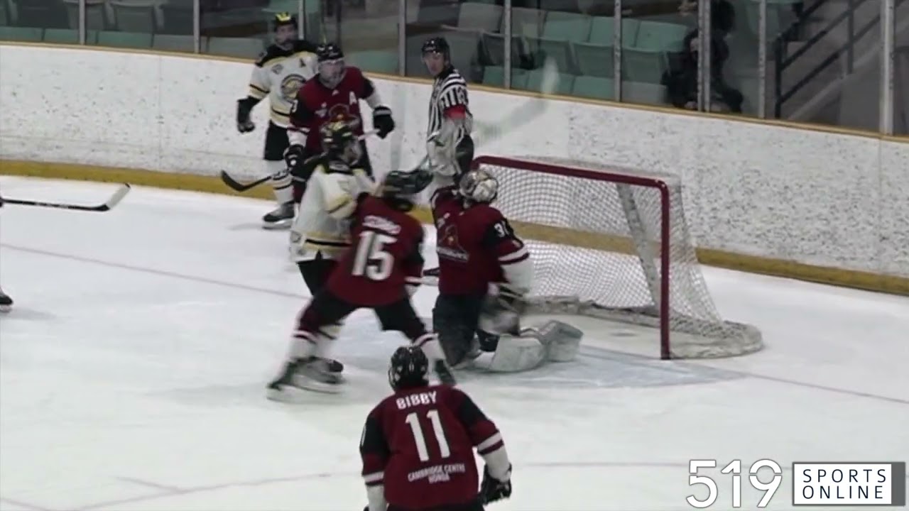 GOJHL Playoffs (Game 2) - Cambridge RedHawks vs Kitchener-Waterloo Siskins