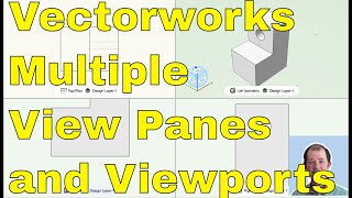 Vectorworks Multiple View panes and Viewports