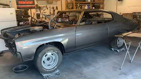 1970 Chevelle Project Update #10 (Hood re-spray)