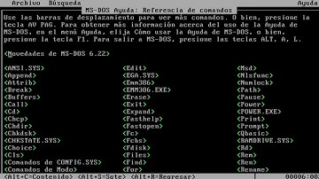 Tutorial MS DOS 6 22   EDIT