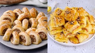 2 Tasty appetizers with puff pastry!