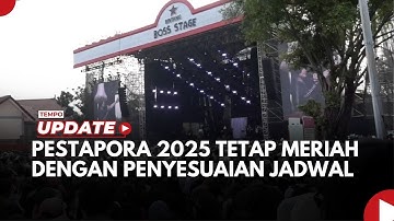 Pestapora 2025 Tetap Meriah dengan Penyesuaian Jadwal