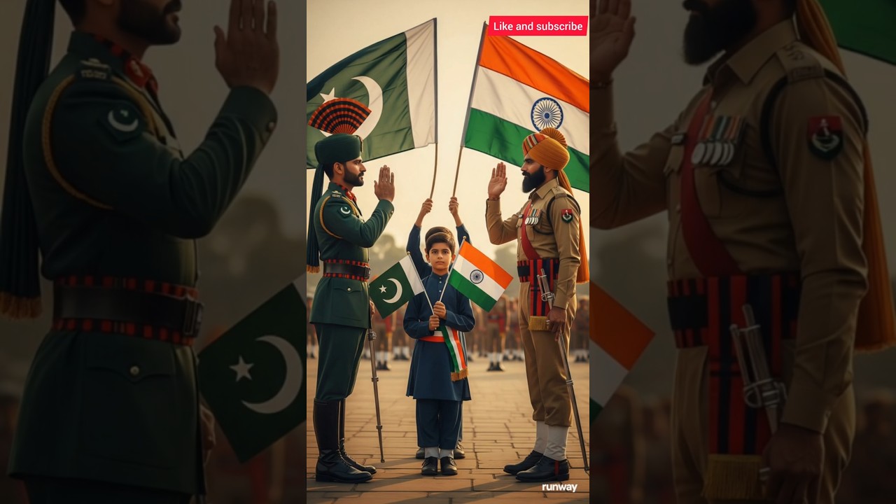 "Wagah Border: A Child’s Smile that Crossed the Line"
