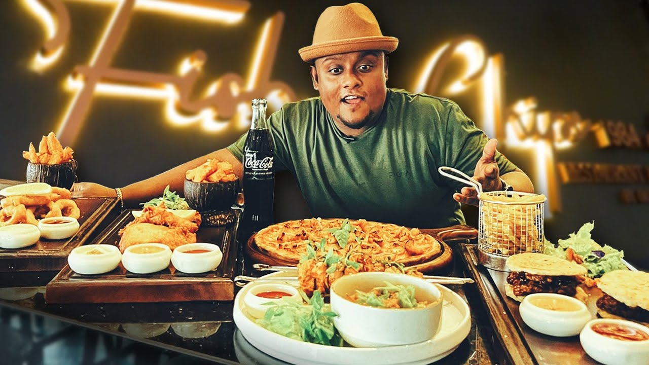 FISH & CHIPS BY OASIS! Chicken Satay, BBQ Pizza, French Toast, Pol Roti ...