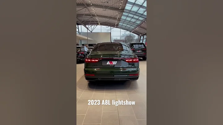 2023 Audi A8L Lighting Technology😍 - DayDayNews