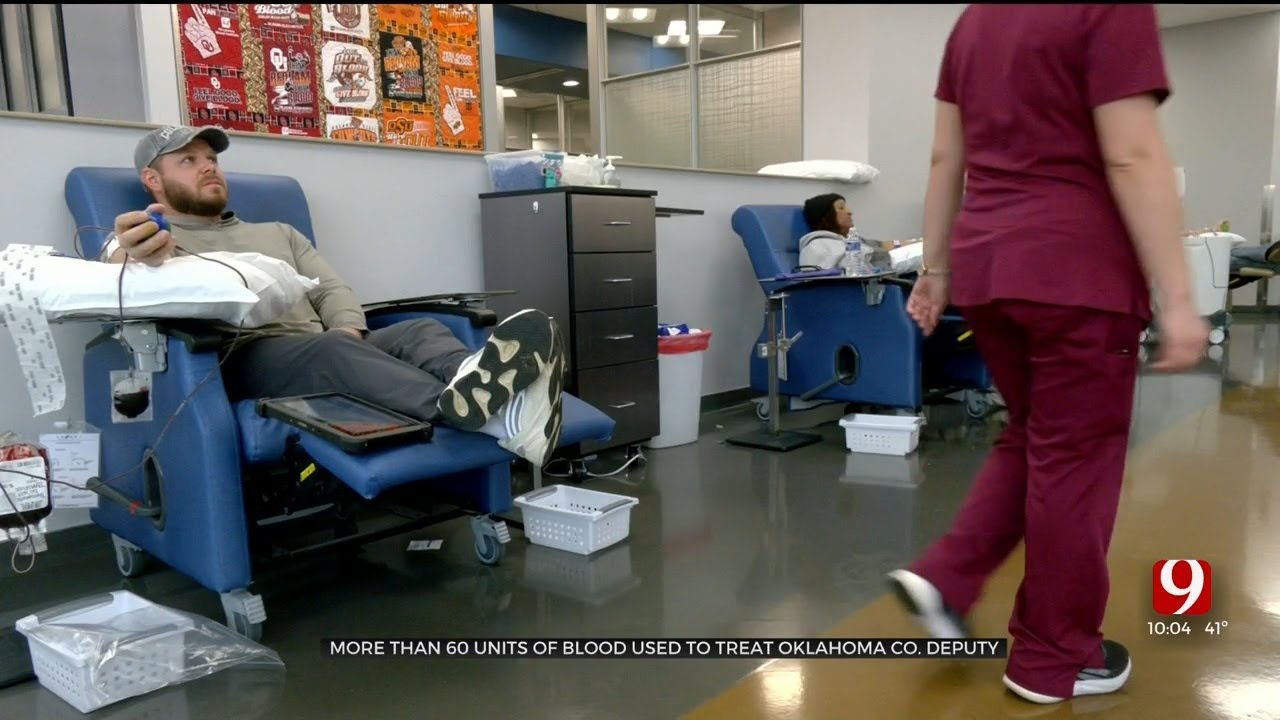 Over 360 Blood Donations Helped Save The Life Of A Deputy