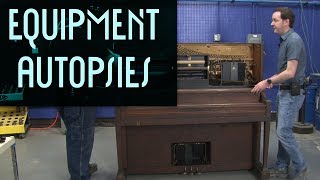 Player Piano: Equipment Autopsy #96
http://thegeekgroup.org/ - We came to own a very old, worn-out player piano...and quickly realized that there wasnt much we could do with it. So, it was time to do a teardown and see how it worked! Discover the fun behind a series of bellows, air motors, gears, and lots of dust and grunge!
Like our videos? Consider supporting them through Patreon! https://www.patreon.com/thegeekgroup
Video Links:
05:10 https://en.wikipedia.org/wiki/Jacquard_loom
05:41 https://www.census.gov/history/www/faqs/innovations_faqs/what_is_the_connection_between_the_census_bureau_and_ibm.html
20:27 https://www.youtube.com/watch?v=dMT4rfjeJko
28:14 https://www.youtube.com/watch?v=0BFWvku7jxs
32:13 https://en.wikipedia.org/wiki/Conlon_Nancarrow
52:09 https://youtu.be/_QIvuCi1yTg?t=41s
Music by Soundtakt.
Subscribe for more equipment autopsies, explosions, science videos and general geek related awesomeness.
Based in Grand Rapids, Michigan, The Geek Group provides access to science, technology, engineering and math by developing programming and facilities for individuals and institutions to learn, explore, innovate and play at an independent pace according to their needs. The Geek Group has many thousands of members scattered across the globe, in every state in the US and one hundred and forty-two countries. Come help us build Awesome! Player Piano: Equipment Autopsy #96