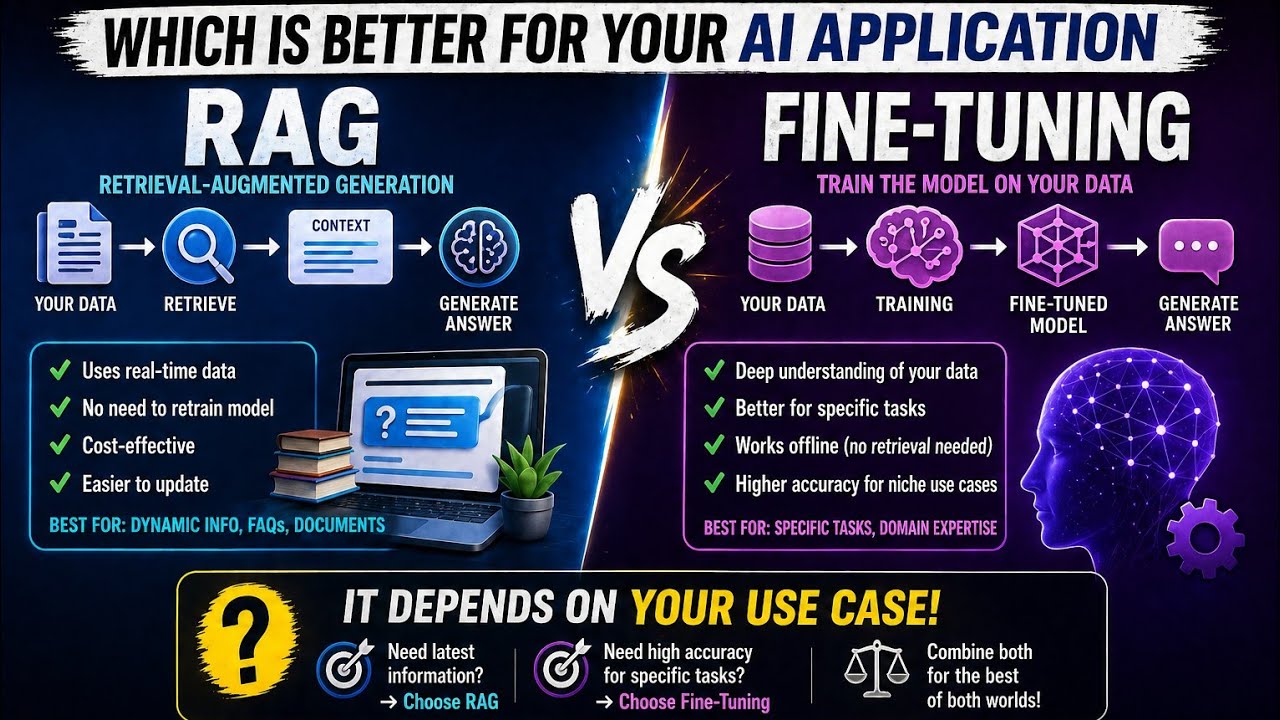 RAG vs Fine-Tuning: Which Is Better for Your AI Application? | Uplatz ...