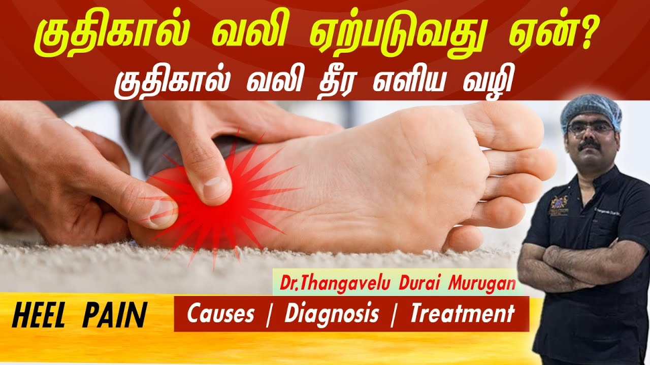Heel Pain Causes | Symptoms | Treatment | Exercise - குதிகால் வலி ஏற்படுவது ஏன் | வலி  தீர எளிய வழி