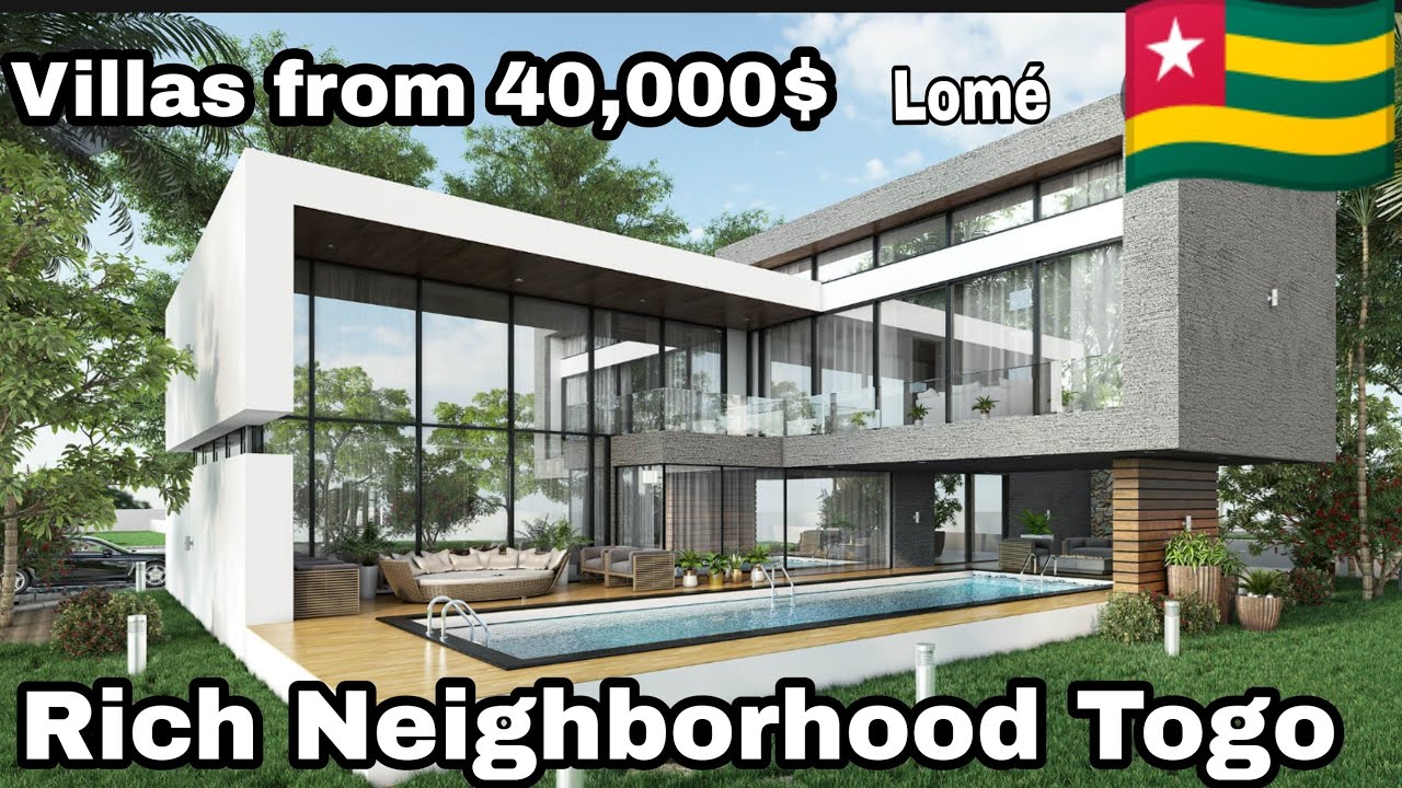 villas from 25,000,000frs in Togo. Cité Renaissance Lomé Togo west