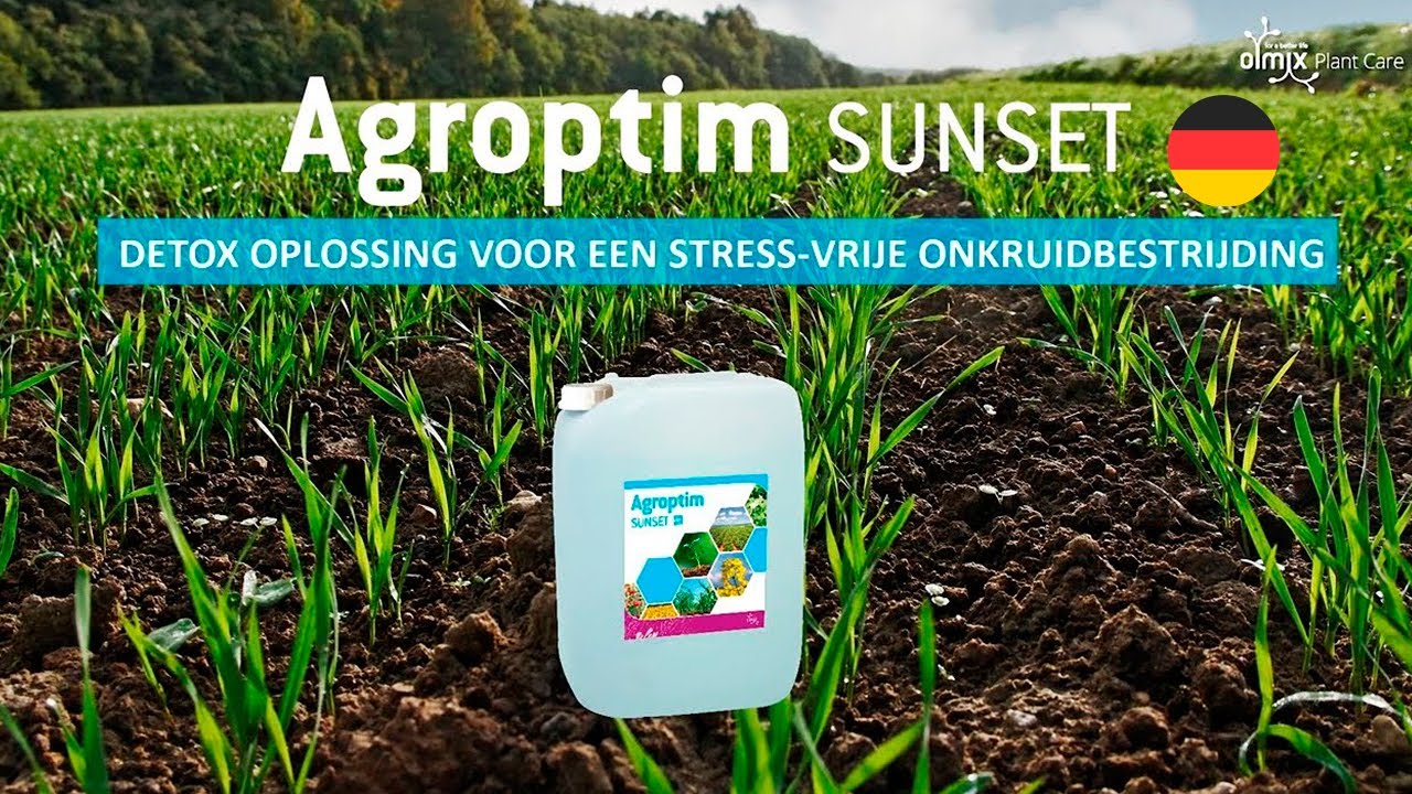DE | Agroptim SUNSET: DETOX-Lösung für eine stressfreie Unkrautbekämpfung
