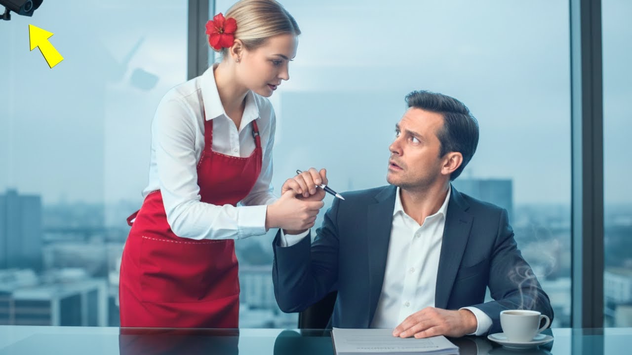 She warned him not to sign the contract — seconds later the hidden camera revealed a dangerous setup