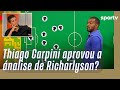 Tcnico do gua santa reage  anlise ttica do seu time contra o palmeiras  boleiragem  sportv