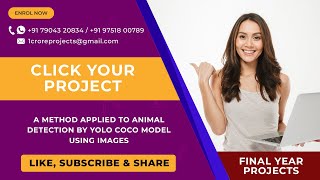 A method applied to Animal Detection by YOLO COCO model using images