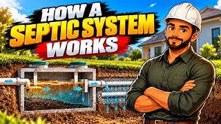 HOW A SEPTIC SYSTEM WORKS 🚽 | SEPTIC TANK & DRAIN FIELD EXPLAINED
