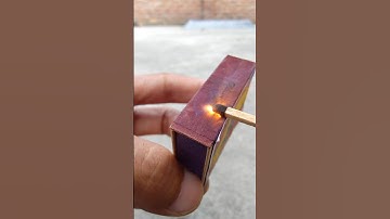 matchstick with box experiment🔥#shorts