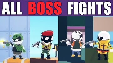 Johnny Trigger All Boss Fights | Johnny Trigger All Bosses