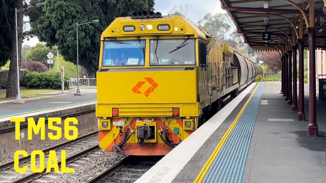 Aurizon TM56 coal through Bowral
