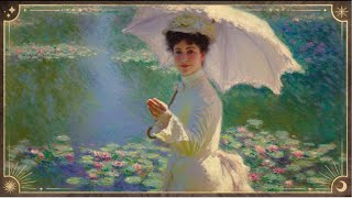 EMOTIONAL Visual Poem | Soft Focus Serenity - Claude Monet Style [art, beauty, love, piano music, ] screenshot 1