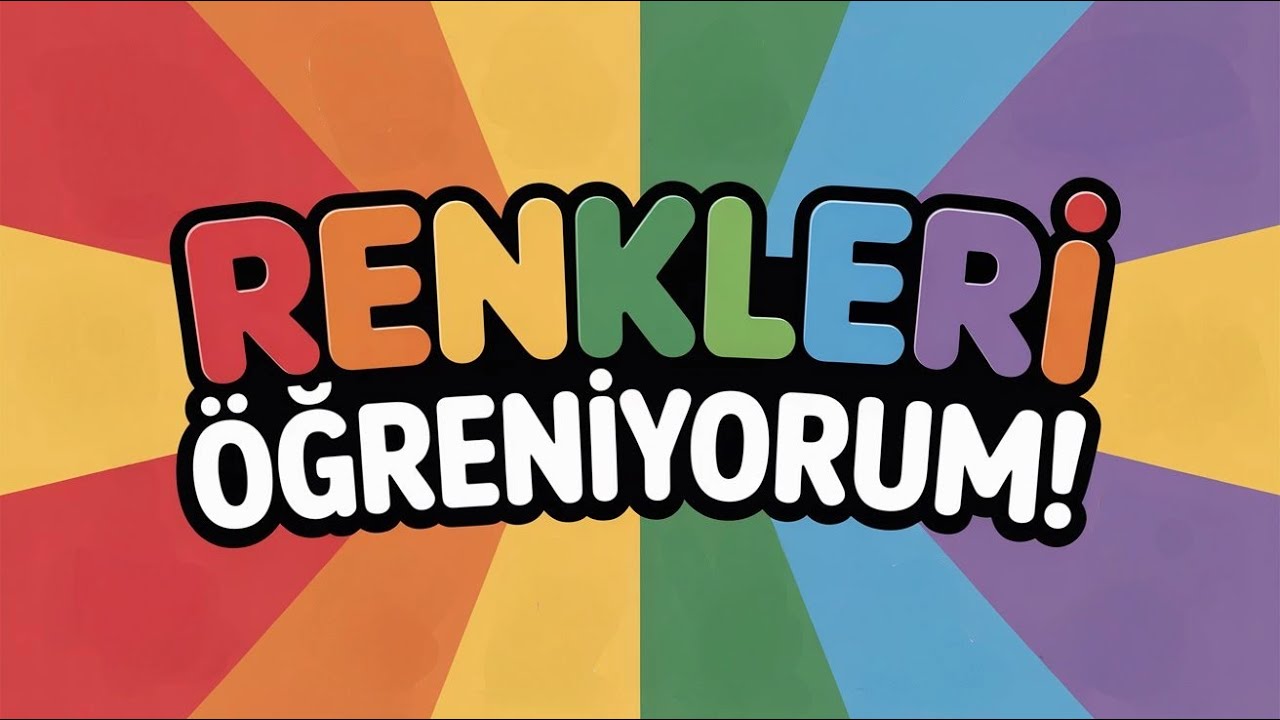 Renkleri Öğrenelim - Renkleri Tanıyalım - Çocuklar İçin Eğitici ve Eğlenceli Oyunlar