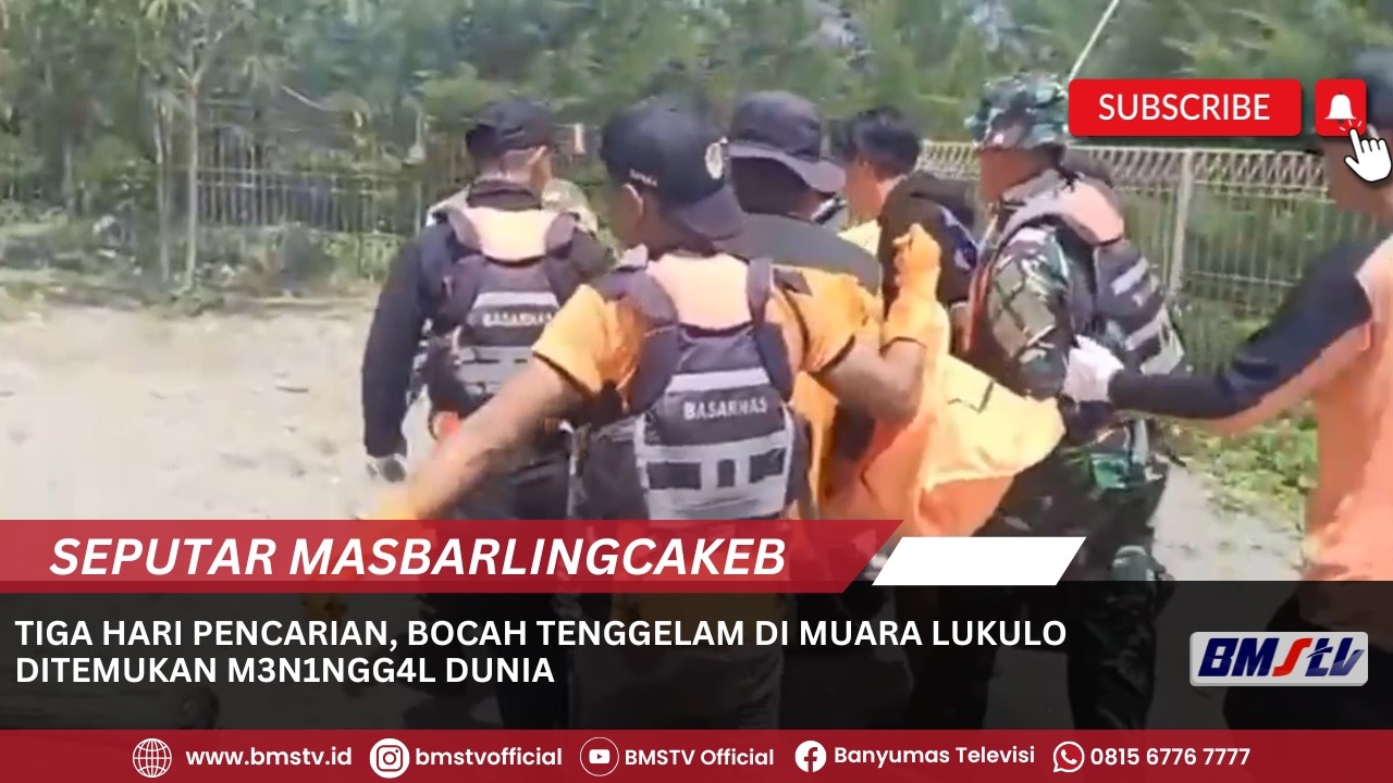 TIGA HARI PENCARIAN, BOCAH TENGGELAM DI MUARA LUKULO DITEMUKAN MENINGGAL DUNIA