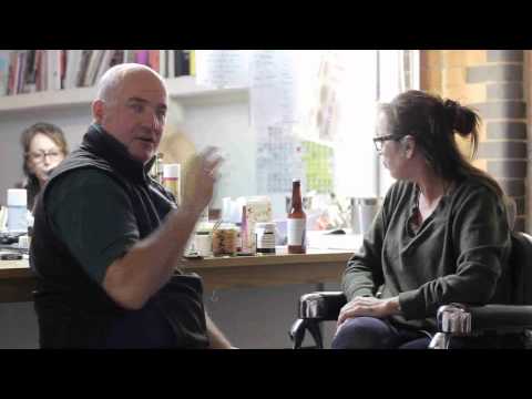 Marcus aka the virtual farmer chats with Christine...