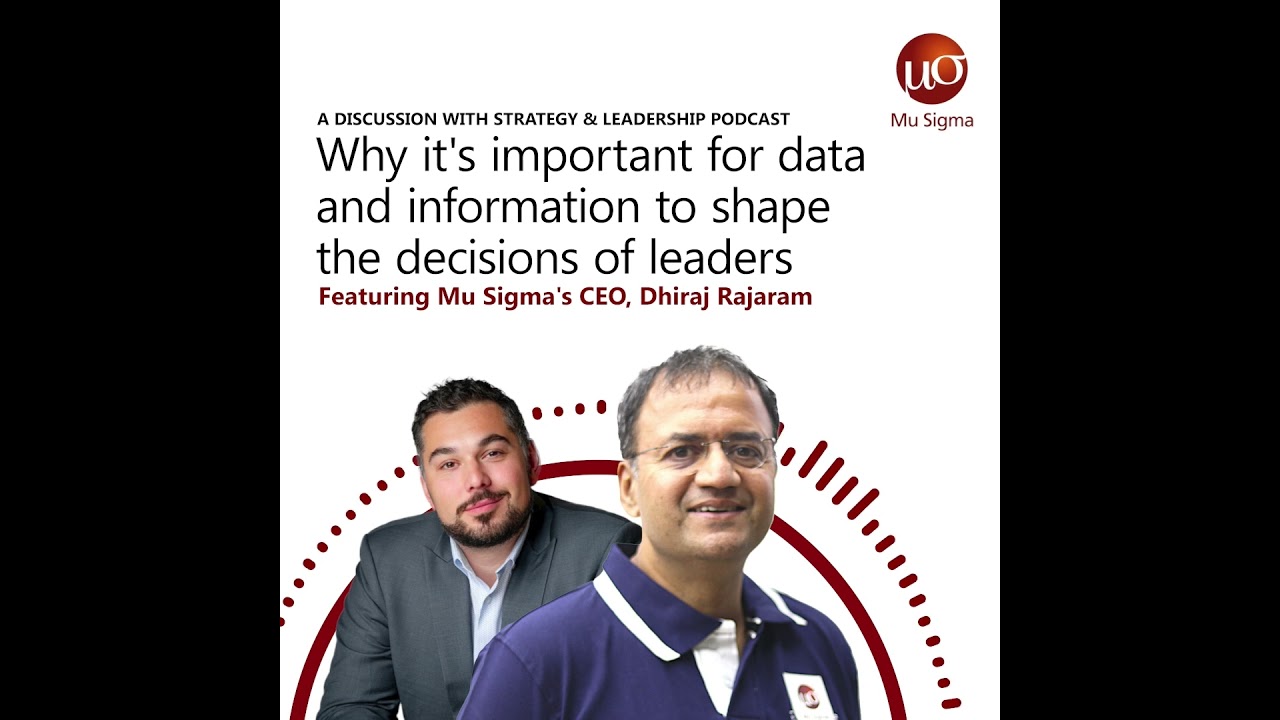 Optionality Can Help Transcend Uncertainty | Mu Sigma CEO Dhiraj Rajaram | Strategy and Leadership