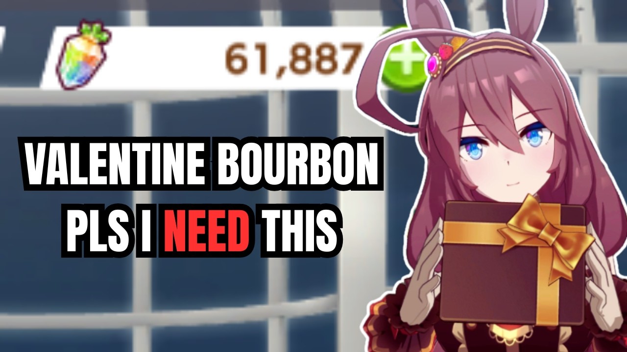 Вызов на День святого Валентина в виде бурбона... Бурбон, мне это нужно! | Umamusume