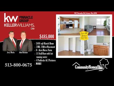 2882 Shoemaker Rd, Lebanon, OH home video tour