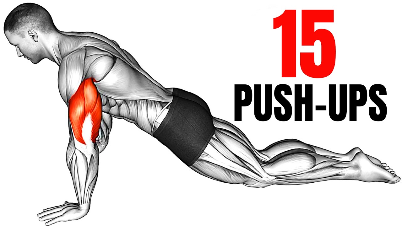 15 видов отжиманий (дома и в спортзале) 💪
