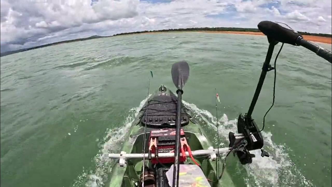 pescaria tres marias de caiaque motorizado YouTube