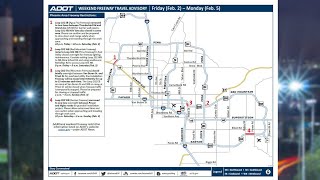 VIDEO: ADOT's Weekend Travel Advisory Feb 2-5