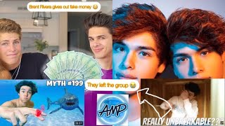 The Stokes twins hates on BrentRivera & BenAzelart| stokes twins left the Amp Squad 😳💔#stokestwins