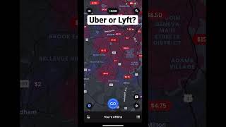 Uber or Lyft, which is better? #uber #lyft #rideshare #ubereats #doordash
