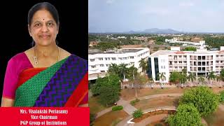 Mrs. Visalakshi Periasamy - Vice Chairman - Speech during Orientation & Induction – 2025 Batch