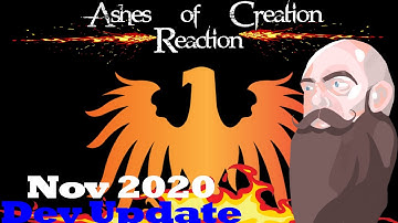 November Ashes of Creation Development Update Reaction!