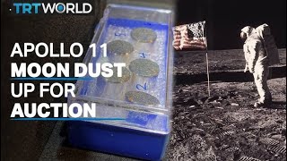 Moon dust sample from Apollo 11 mission up for auction