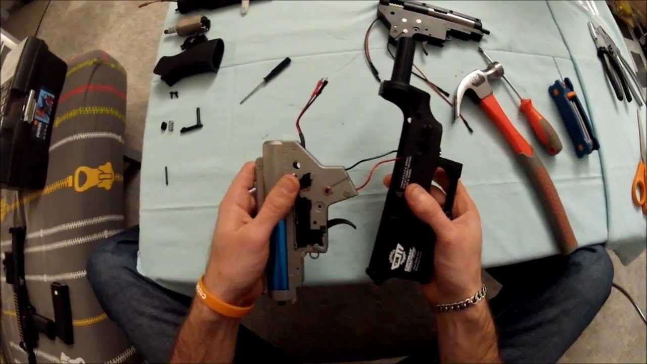 Airsoft Tuto Comment Démonter Entièrement Un M4 Et Changement De Pièces